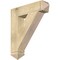 Ekena Millwork Traditional Arts & Crafts Rough Sawn Bracket, Douglas Fir, 6"W x 28"D x 32"H BKT06X28X32TRA03RDF - alternate 1